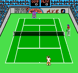 Rad Racket - Deluxe Tennis II (Asia) (En) (Unl) box art